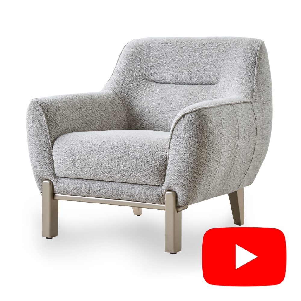 ShowMebel Nest Berjer modern lüks tekli koltuk ürün tanıtım videosu