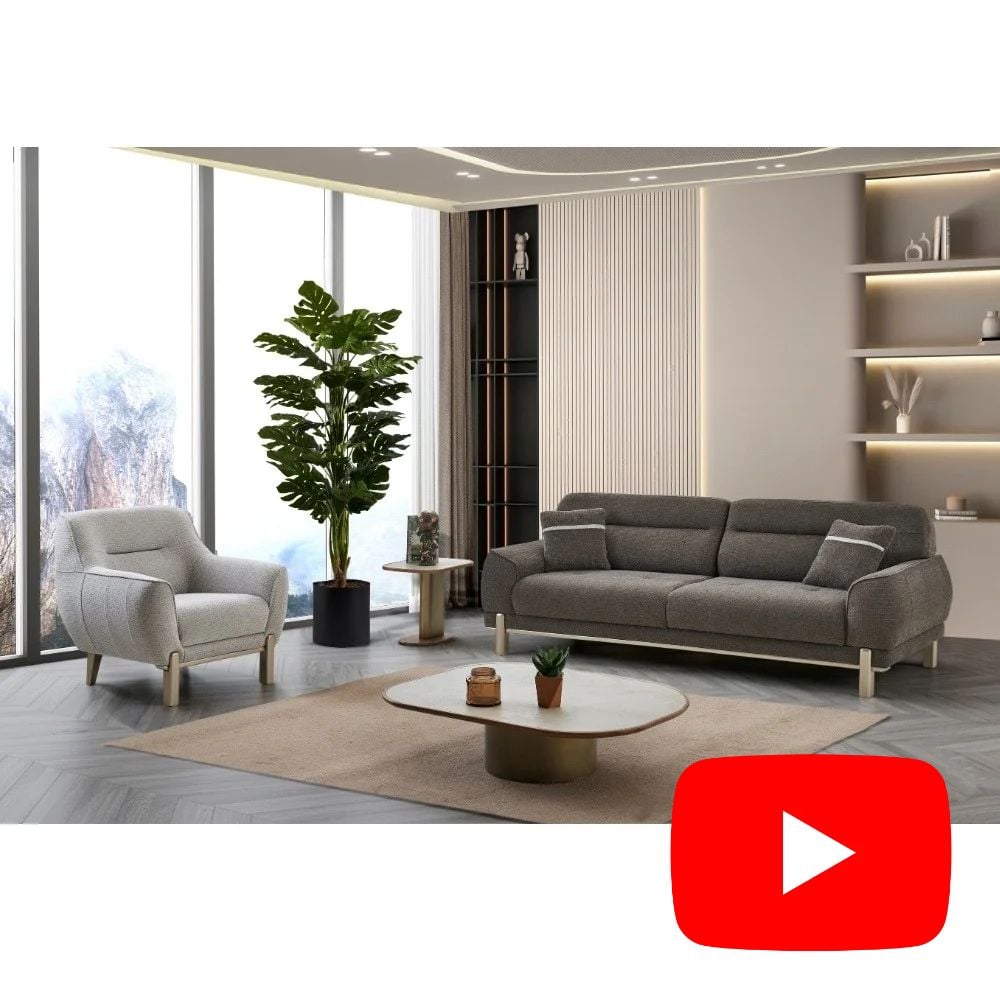 ShowMebel Nest Koltuk Takımı 3+3+1 modern salon takımı ürün tanıtım videosu