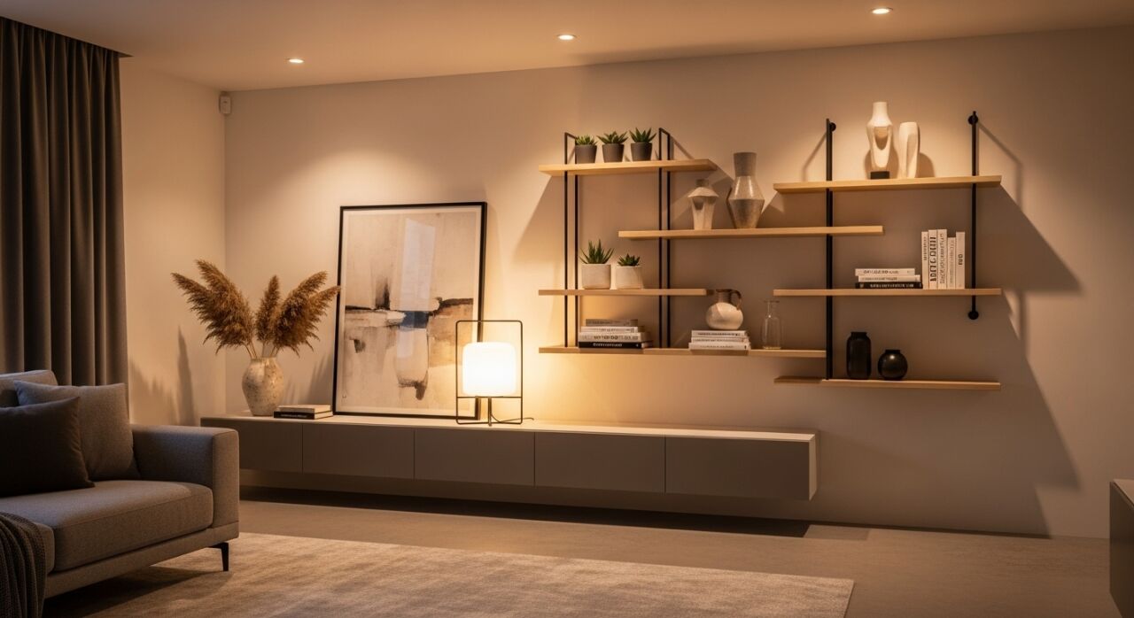 Make Your Walls Both Decorative and Functional with Dekoshow Shelving Systems