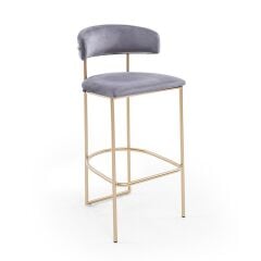 Scharlachroter Barhocker