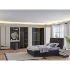Bella Yatak Odası Vol1 (Depolamalı 180x200 Cm)
