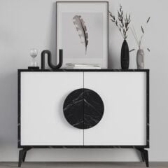 Gora Konsol 110cm Lotus - Beyaz