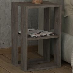 Lonie Nightstand - Koyu Coffe