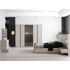 Senkron Yatak Odası (Depolamalı 180x200 Cm)