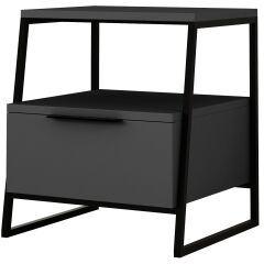 Pal Nightstand Antrasit