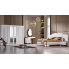 Boerno Yatak Odası (Depolamalı 180x200 Cm)